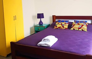 1 bedroom, iron/ironing board, free cots/infant beds, free WiFi