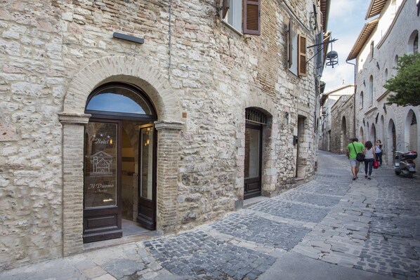 Voorkant van accommodatie