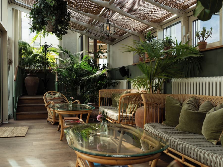 Terrasse sur le toit