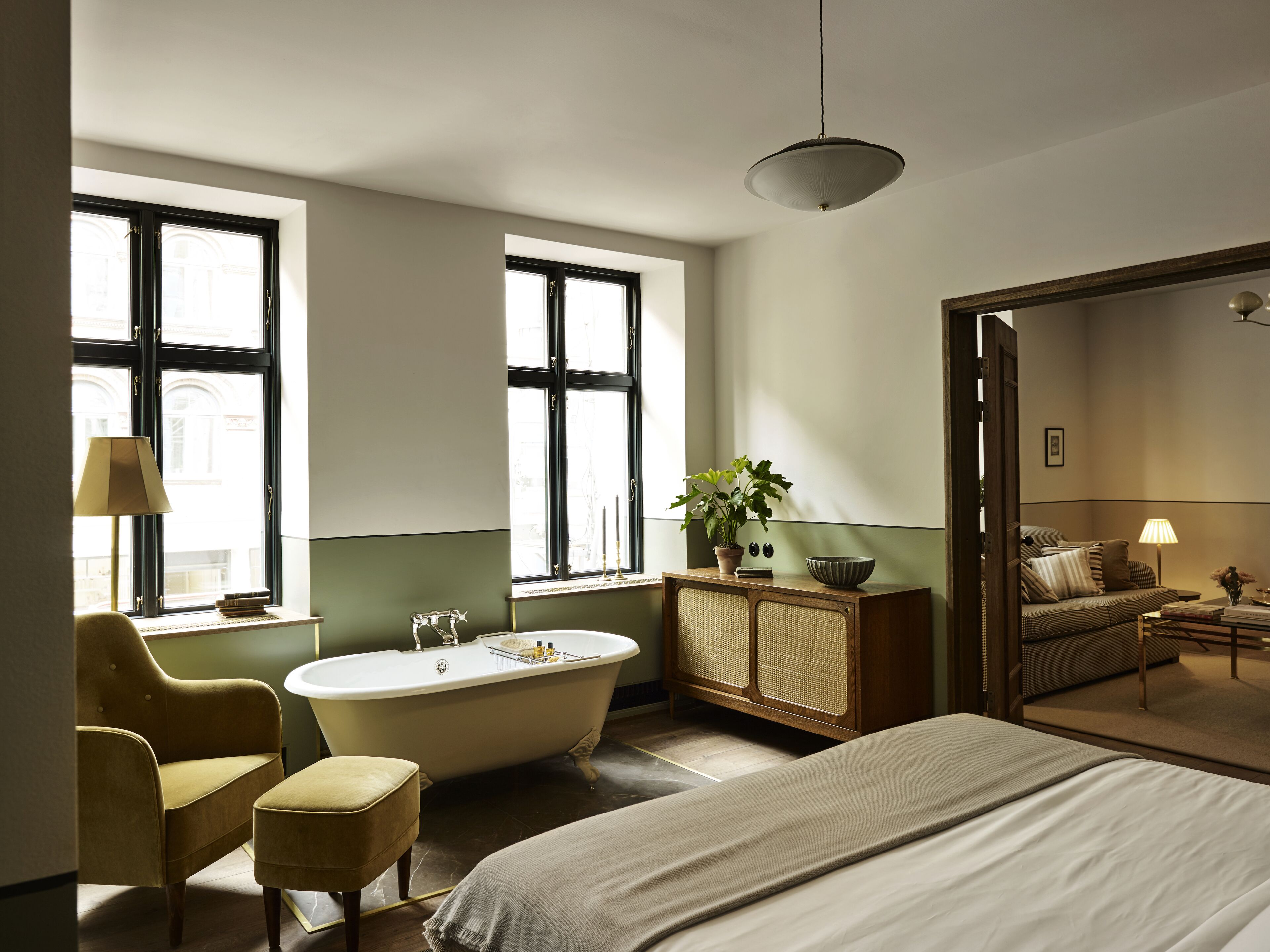 sanders suite | 1 bedroom, premium bedding, down duvets, minibar