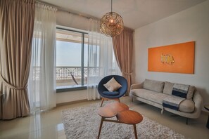 아파트, 침실 1개 (2505) | 거실 | LED TV