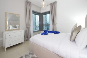 Apartamento City | Tabla de planchar con plancha, wifi gratis, ropa de cama