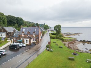 Aerial view - Corrie Hotel (Isle of Arran)