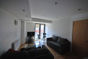 Apartment, 1 Bedroom, Balcony | Iron/ironing board, free WiFi, bed sheets - Atana Apartments (Manchester)