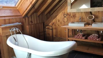 Familiesuite - eget badeværelse - bjergudsigt (Épicéa) | Badeværelse