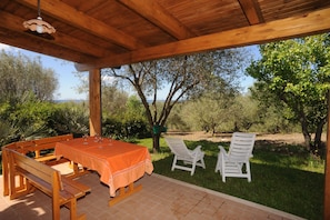 Comfort Apartment, 2 Bedrooms, Patio (Ginestra) | Terrace/patio - Barnìa - Agriturismo (Ascea)