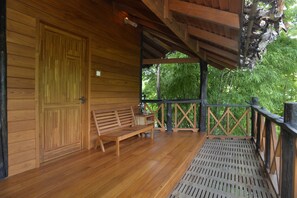 Vila Bulan Madu, 1 Tempat Tidur Double | Teras/patio
