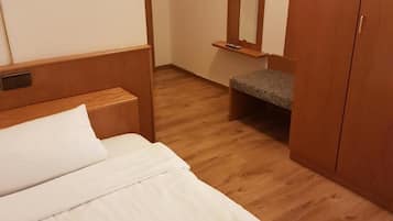 Desk, iron/ironing board, free WiFi, bed sheets
