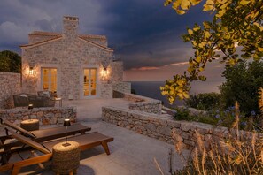 Villa, Non Smoking, Sea View | Minibar, in-room safe, desk, free WiFi - Ariá Estate Suites & Spa (East Mani)