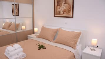 Apartment | Living area | 24-inch flat-screen TV with digital channels, TV
