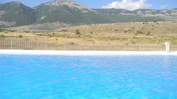 Seasonal outdoor pool