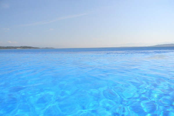 Seasonal outdoor pool