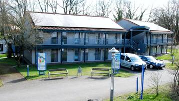 Voorkant van accommodatie