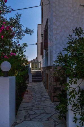 Entrada de la propiedad