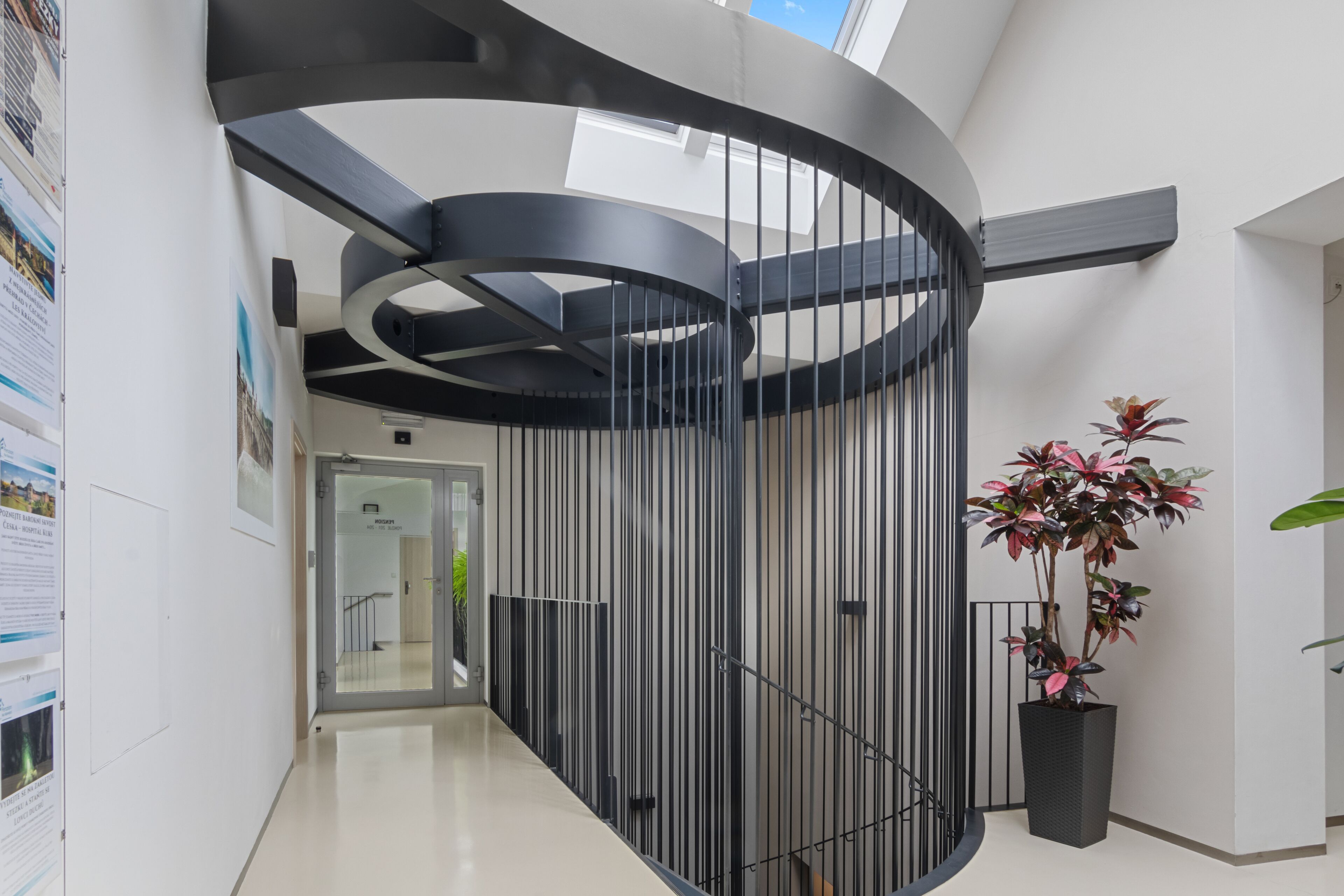Interior entrance