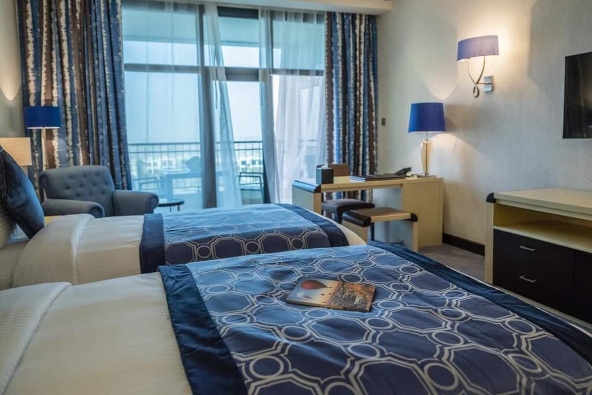 Twin Room, Balcony, Pool View