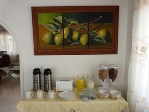 Desayuno continental incluido todos los días