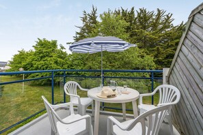 Huoneisto, 1 makuuhuone, parveke | Terassi/patio