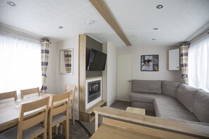 Mobile Home, 3 chambres | Coin séjour