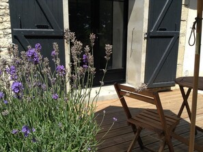 Terrace/patio - Chambre d'hôtes La Grange d'Aunis (Aigrefeuille-d'Aunis)
