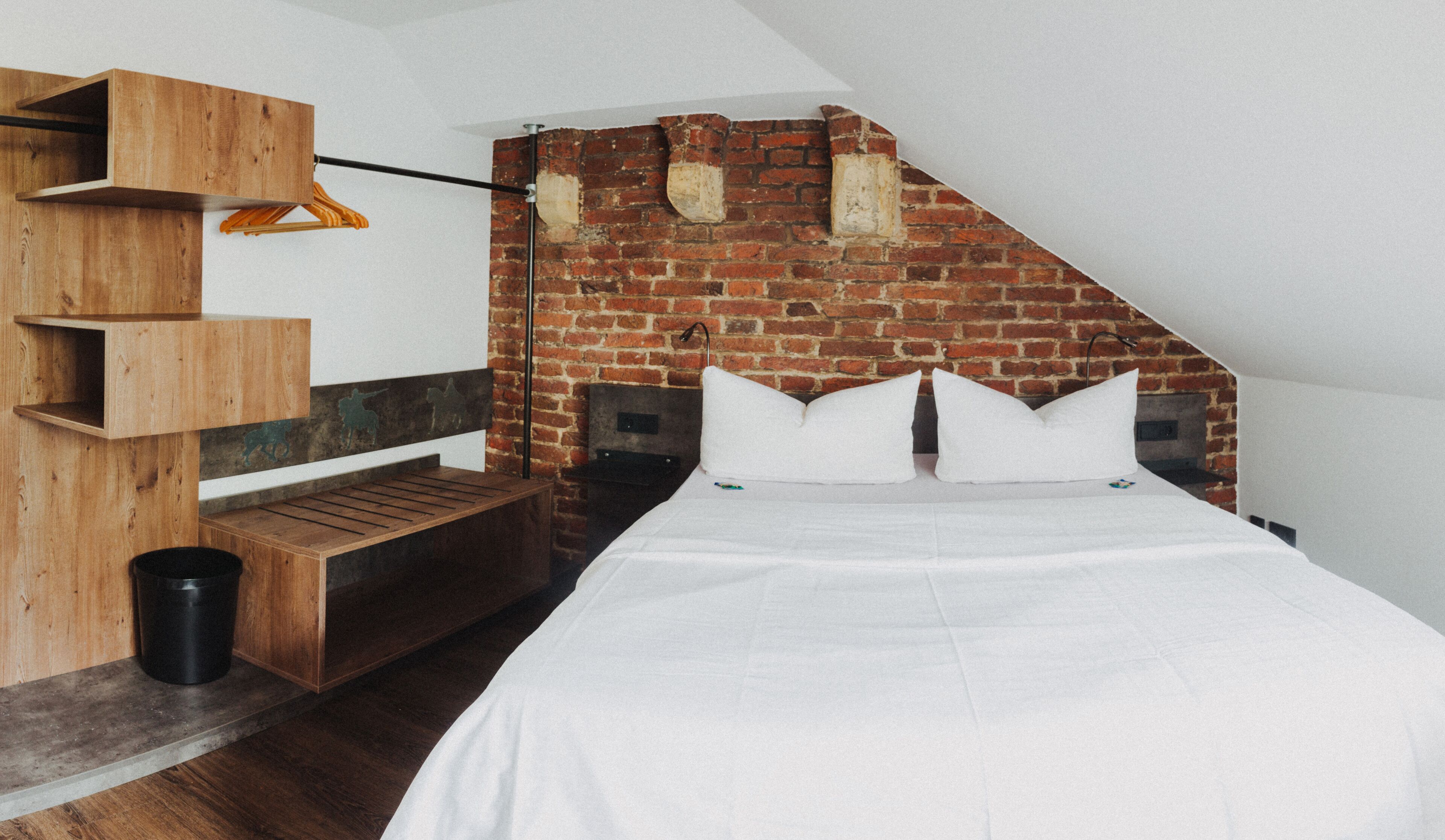 desk, blackout curtains, free wifi, bed sheets