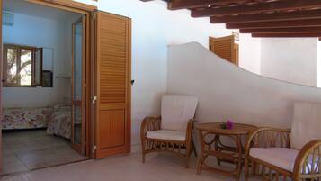 Standard-Zweibettzimmer, Poolblick | Ausblick vom Zimmer