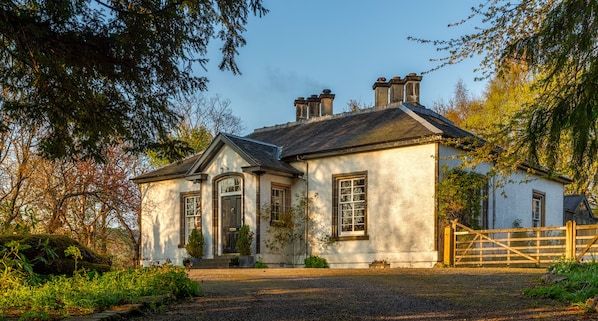 Majoituspaikan julkisivu