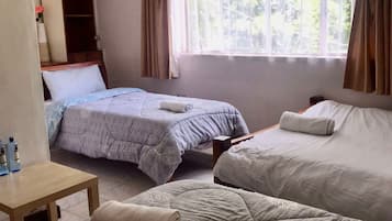 Quarto triplo | 1 quarto, Wi-Fi de cortesia, roupa de cama