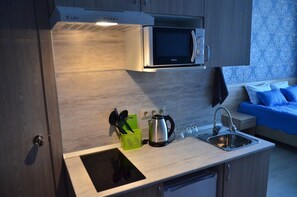 Fridge, microwave, coffee/tea maker - Apart33 (St. Petersburg)