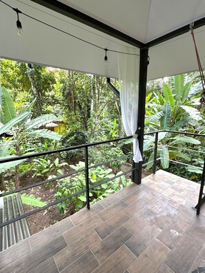 Garden view - El Jardin de Playa Negra (Cahuita)