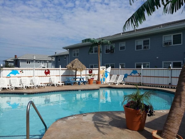 Seasonal outdoor pool