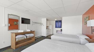 Free WiFi, bed sheets