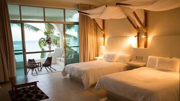 Studio Suite, 2 Queen Beds, Sea View, Oceanfront | In-room safe, individually decorated, individually furnished