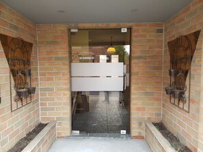 Interior entrance
