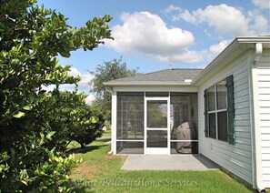Terrace/patio - Bluffton Road 1593 by White Pelican VR (The Villages)