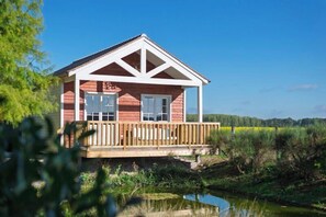 Cabin | 1 bedroom, premium bedding, minibar, in-room safe - Domaine de Bellevue, The Originals Relais (Neufmoutiers-en-Brie)