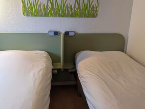 Chambre avec lits jumeaux, 2 lits jumeaux | Accès au Wi-Fi (inclus)