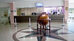 Interior entrance - Golden Dolphin Grand Hotel- Mondial I (Caldas Novas)