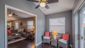 House, 2 Bedrooms | Living area | Flat-screen TV