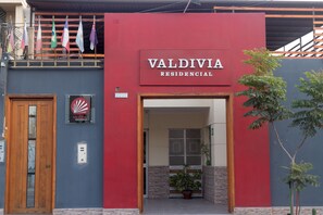 Entrada de la propiedad