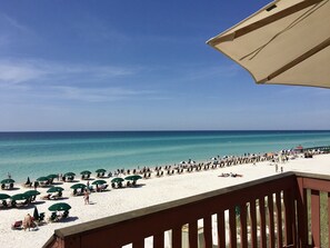 Beach nearby, sun-loungers, beach towels