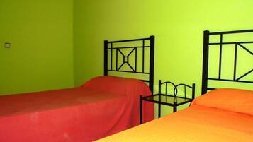 2 slaapkamers, beddengoed