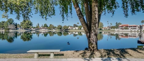 Alberca al aire libre y alberca climatizada