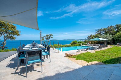 The most beautiful view on the bay of Saint Tropez ? very near Sainte Maxime