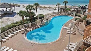 Indendørs pool, udendørs pool