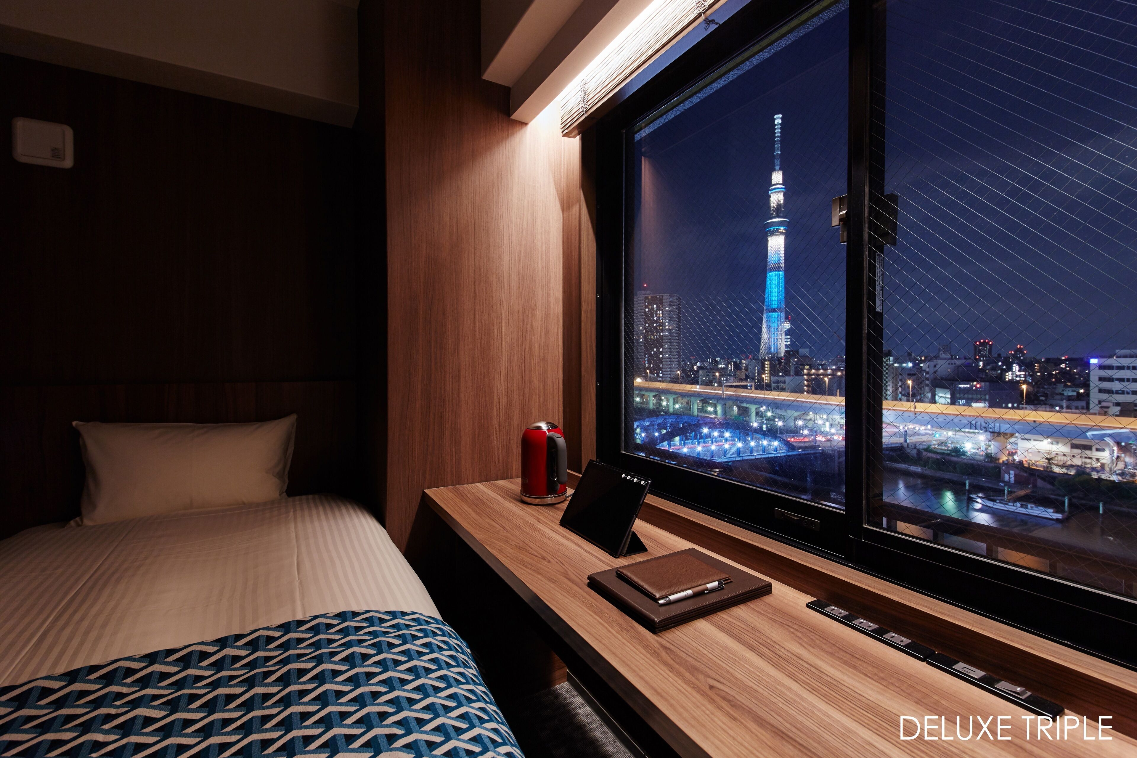 Deluxe Triple Room, 3 Twin Beds, Non Smoking | View from room