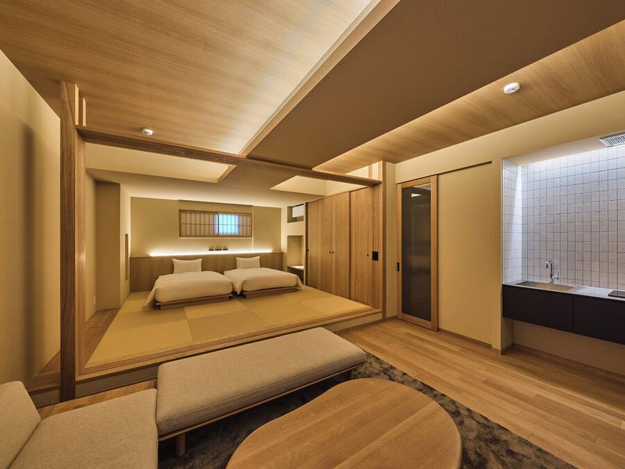 Suite Familiale (JP Modern with Kitchen, New Building) | Couette en duvet d'oie, coffres-forts dans les chambres