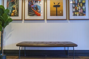 Lobby sitting area - The Steveston Cafe & Hotel (Richmond)