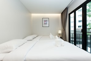 Superior Triple Room | Blackout drapes, soundproofing, free WiFi, bed sheets