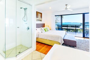 Apartment, 2 Bedrooms (2K, 1 Air Bed or 1K, 2KS, 1 Air Bed) | 2 bedrooms, iron/ironing board, bed sheets - Shorelines 27 Hamilton Island 2 Bedroom Ocean View Near Marina With Golf Buggy (Whitsundays)